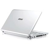 MSI U135�V���[�Y NETBOOK 10�C���`���C�h�t�� �z���C�g U13N45-SPIW (���i�C���[�W)