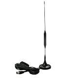 Schwaiger ANT 04 DTA 031 Aktive DVB-T Stabantenne (5 Volt, Magnetfu&szlig;)