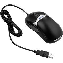 Fellowes 98913 Antimicrobial 5-Button Programmable Mouse (Black)