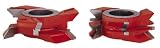 Freud UP190 2-Sided V Paneling Shaper Cutter Set, 1-1/4 Bore