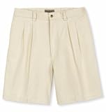 Comfort Zone Waist-Relaxer Pleated Twill Short