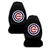 A Set of 2 MLB Major League Baseball Licensed Universal-Fit Front Bucket Seat Cover - Chicago Cubs