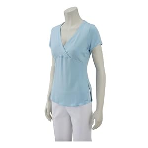 Nike Womens Short Sleeve Longer Length Yoga Top