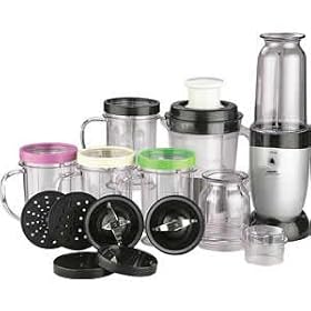 Multifunction Power Chopper, Blender, Mixer, Food Processor, 18 Piece