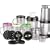 Multifunction Power Chopper, Blender, Mixer, Food Processor, 18 Piece