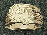 Middle Tennessee State Blue Raiders &acute; MT &acute; Men &acute; s Ring Size 10 1 / 2 - 14KT Gold Jewelry - B0000DGPML