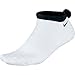 Nike Women's Dri-Fit Pom Pom Golf Socks, White/Black, 4-10.5 (Shoe Size)