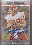 Tony Gonzalez, Kansas City Chiefs, 2007 Bowman Chrome Autographed Card