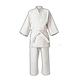 White Judo Gi Suit With Belt (MARTIAL ARTS)