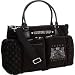 Juicy Couture Scottie Bling Baby Tote,Black,one size