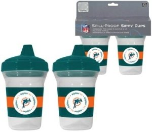 Miami Dolphins Sippy Cup - 2 Pack