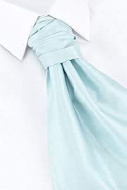 Pure Silk Wedding Cravat with Handkerchief