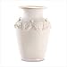 WHITE PORCELAIN URN