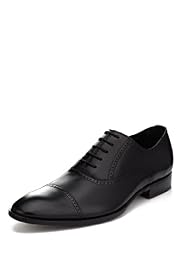 Sartorial Leather Toe Cap Lace Up Brogue Shoes
