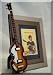 PAUL McCARTNEY Miniature Guitar Photo Frame Beatles Hofner