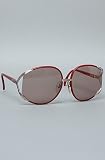 Vintage Eyewear The Dior Sunglasses in Red and Gold,Sunglasses for Women
