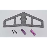 Heli-Max Carbon Fiber 3D Horizontal Fin W Mounting Hardware by HeliMax