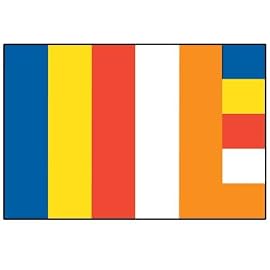 Buddhist flag 3ft x 5ft outdoor nylon