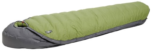 Exped WaterBloc 1200 Sleeping Bag, Green/Grey, Medium, Right
