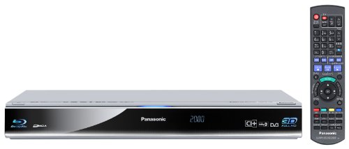 Panasonic DMR-BST701EG 3D-Blu-ray-Recorder 320GB, 2x CI Plus, WLAN, Skype, 2x USB Eingang) silber