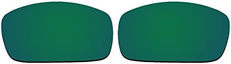 Polarized Replacement Sunglasses Lenses for Spy Optic Logan - Green Mirror