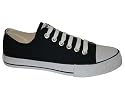 Game Day Lo Top Black Canvas
