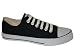 Game Day Lo Top Black Canvas men's 4/ women's 6