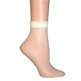 IVORY ANKLE HIGH STRETCHY SHEER STOCKING SOCKS 31K4zPlK3vL. SL160 IVORY ANKLE HIGH STRETCHY SHEER STOCKING SOCKS