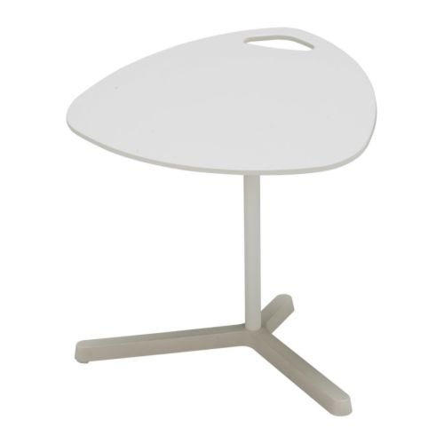 Ikea Dave White Laptop Stand Table On Sale