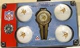 Minnesota Vikings Four Ball and Divot Tool Set