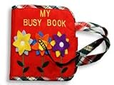 My Busy Book , Soft Microsuede Cover with Vinyl Case