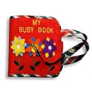 My Busy Book , Soft Microsuede Cover with Vinyl Case by  Elizabeth Ence