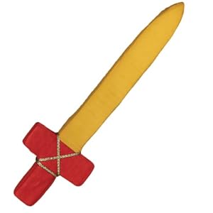 Soft Silk Sword (Red Handle) by Sarah's Silks