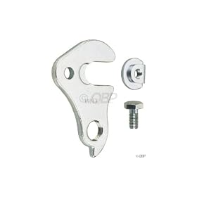 Index hanger plate with nut and bolt (shimano compatible)