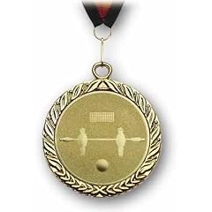 Medaille Kicker Gold mit Band