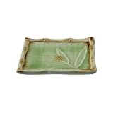 4-3/4 Square Bamboo Dish