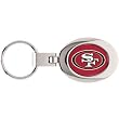 San Francisco 49ers Domed Metal Key Chain