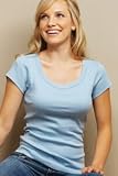 Bella Ladies Classic Short Sleeve Scoop Neck Tee