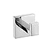 Leyden Chrome Towel Hooks, 2 Packs Robe Hooks Polish Finish for Coat Clothes Bathroom Wall