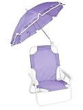 Redmon Beach Baby Chair With Adjustable Umbrella - Purple