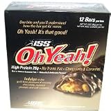 Review ISS Research  / ISS Oh Yeah! Bars 12/Box, Peanut Butter( Triple Pack)