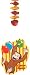 Curious George Party Hanging Decorations