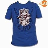  : "Disney - Bad Wolf Motor Cycles" T-Shirt, royalblau