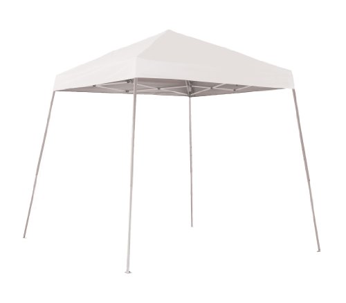 ShelterLogic Sport Series Slant Leg Pop-Up Canopy, White, 8 x 8-Feet