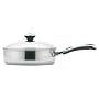 Meyer Select Stainless Steel Covered Saute Pan, 24 cm