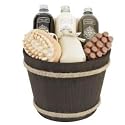 Winter in Venice -  Tropical Coconut Wooden Pail - Pamper Gift Set