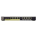NETGEAR ProSafe GS108P 8-port 10/100/1000 Gigabit Switch with 4-port PoE - Switch - 8 x 10/100/1000 - desktop - PoE - DC power