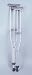 JAC Healthcare P9200 Under Arm Light Weight Gray Aluminum Child Crutches