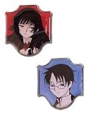 xxxHOLiC: Pins Set - Metal Yuko & Watanuki