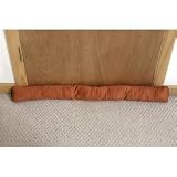 Door and Window Draft Stopper - Burnt Orange